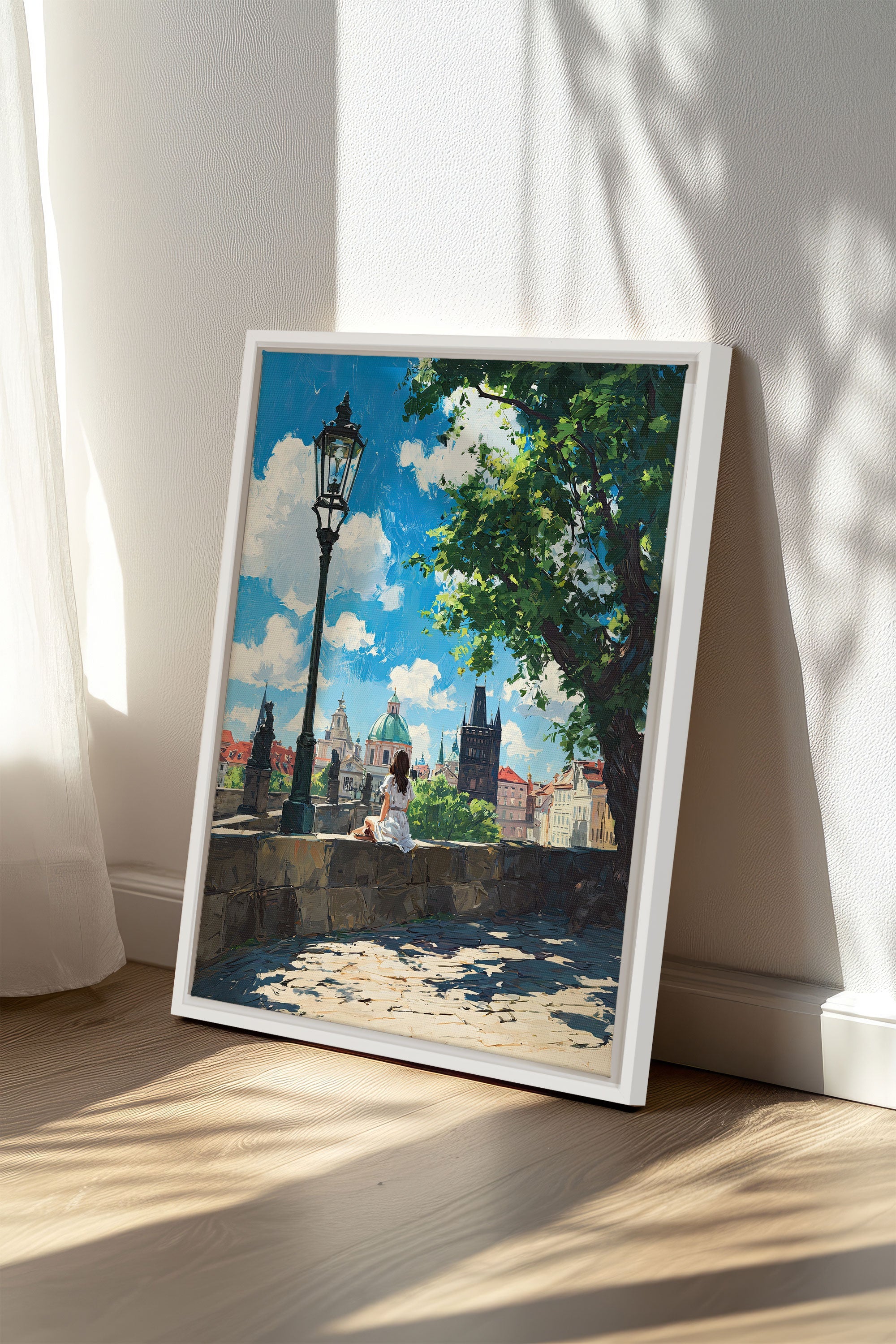PRAGUE REVERIE Canvas Artwork - Oeuvre sur Toile Étirée