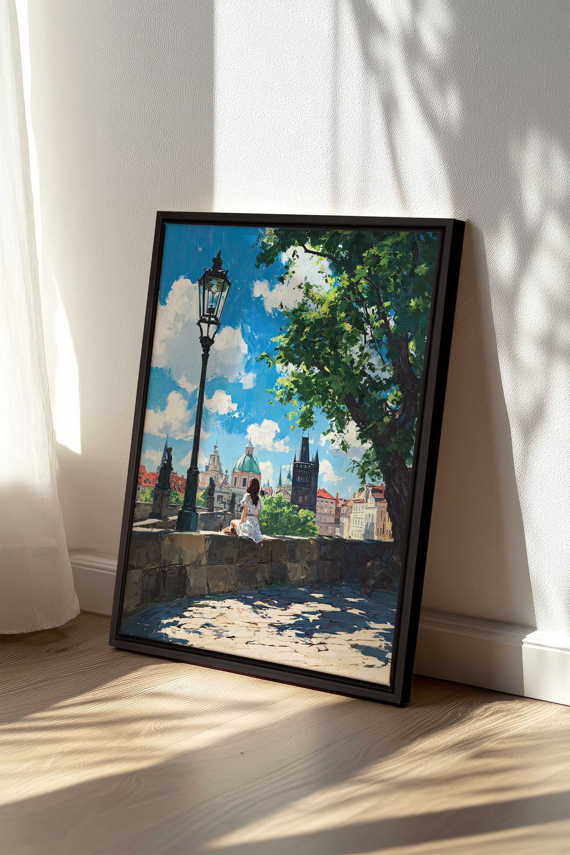 PRAGUE REVERIE Canvas Artwork - Oeuvre sur Toile Étirée