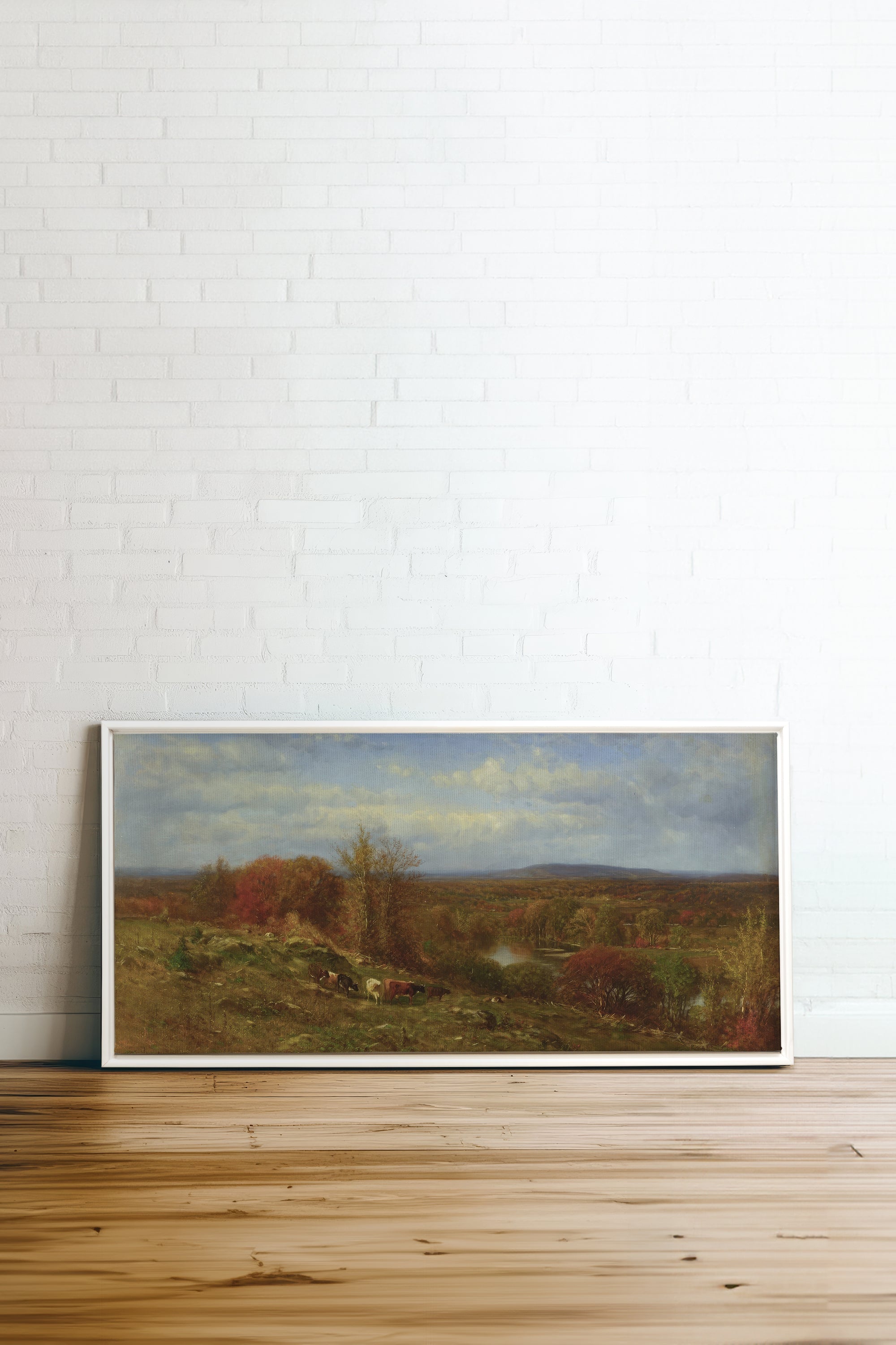 Countryside Glow Canvas Art - Oeuvre sur Toile Étirée