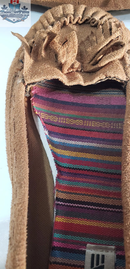 American Eagle Moccasin Flats for Women Size 8 - Comfortable and Stylish for Every Occasion - Shopthatapp.ca