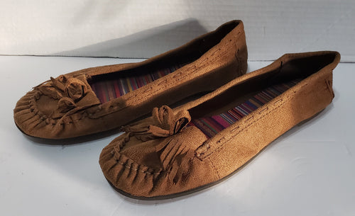 American Eagle Moccasin Flats for Women Size 8 - Comfortable and Stylish for Every Occasion - Shopthatapp.ca