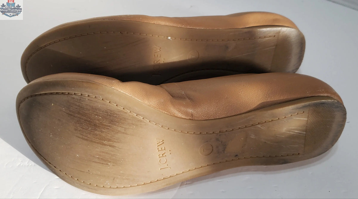 J. Crew Women's Leather Flats for Effortless Style and Comfort - Shopthatapp.ca