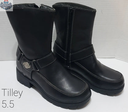 Harley-Davidson Women's Boots Size 5.5 - Stylish and Durable Tilley Footwear - Shopthatapp.ca