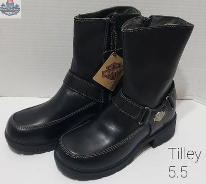 Harley-Davidson Women's Boots Size 5.5 - Stylish and Durable Tilley Footwear - Shopthatapp.ca
