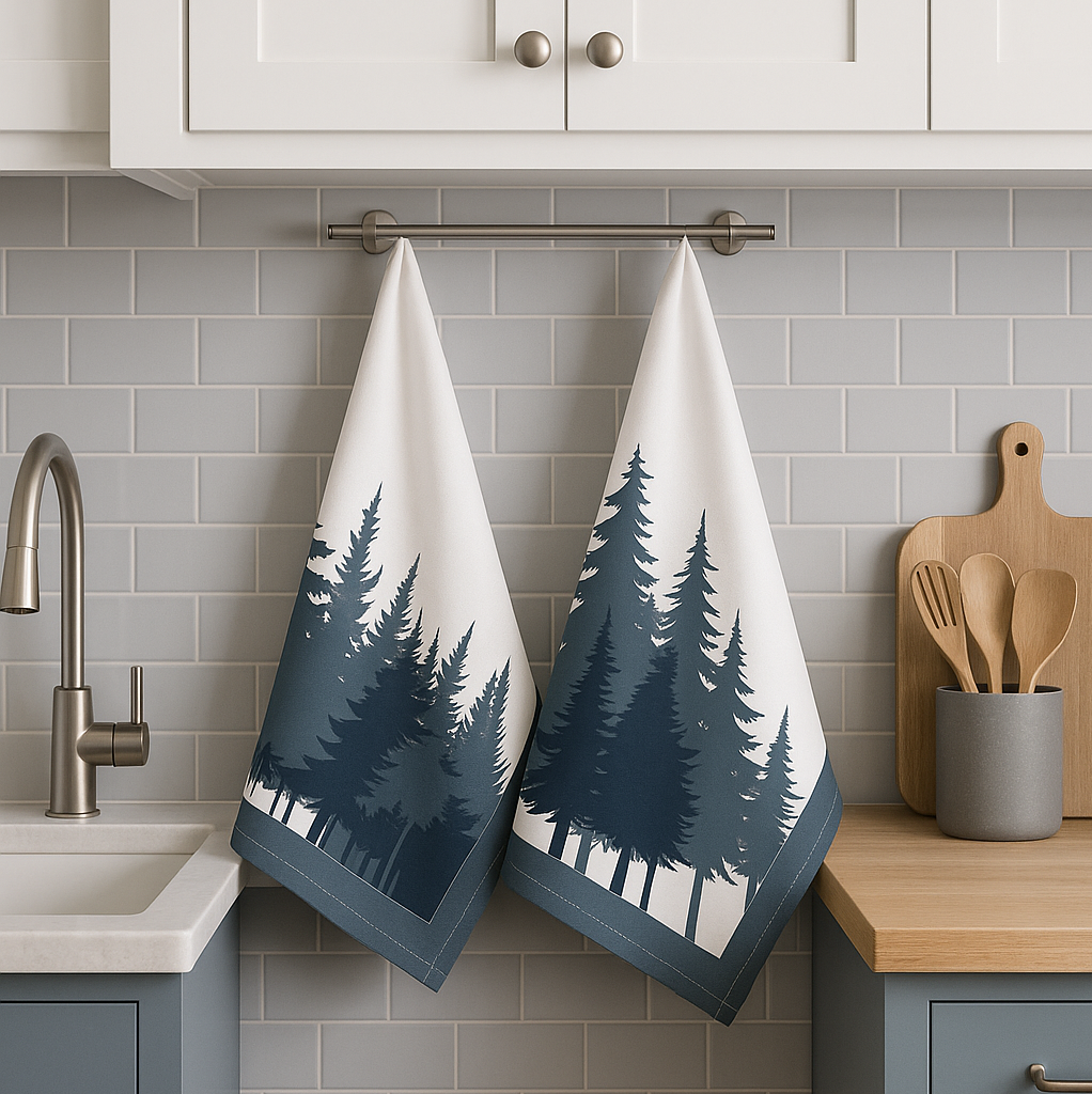 Evening at The Park-Goth Tea Towels - Shopthatapp.ca
