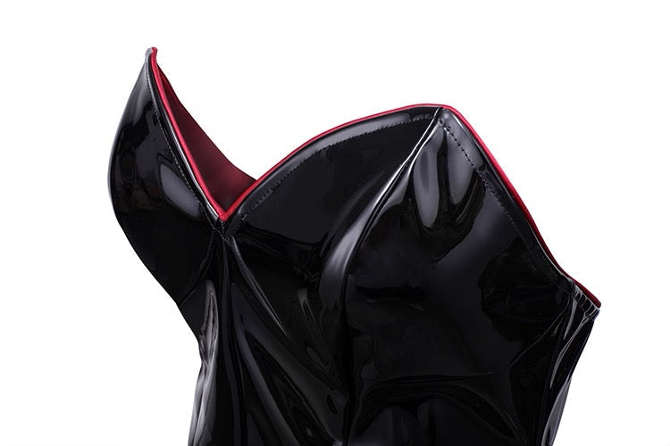 PU Leather Bound Bunny Strapless Bunny Girl Cosplay Costume Sexy Open Crotch Lingerie - Shopthatapp.ca