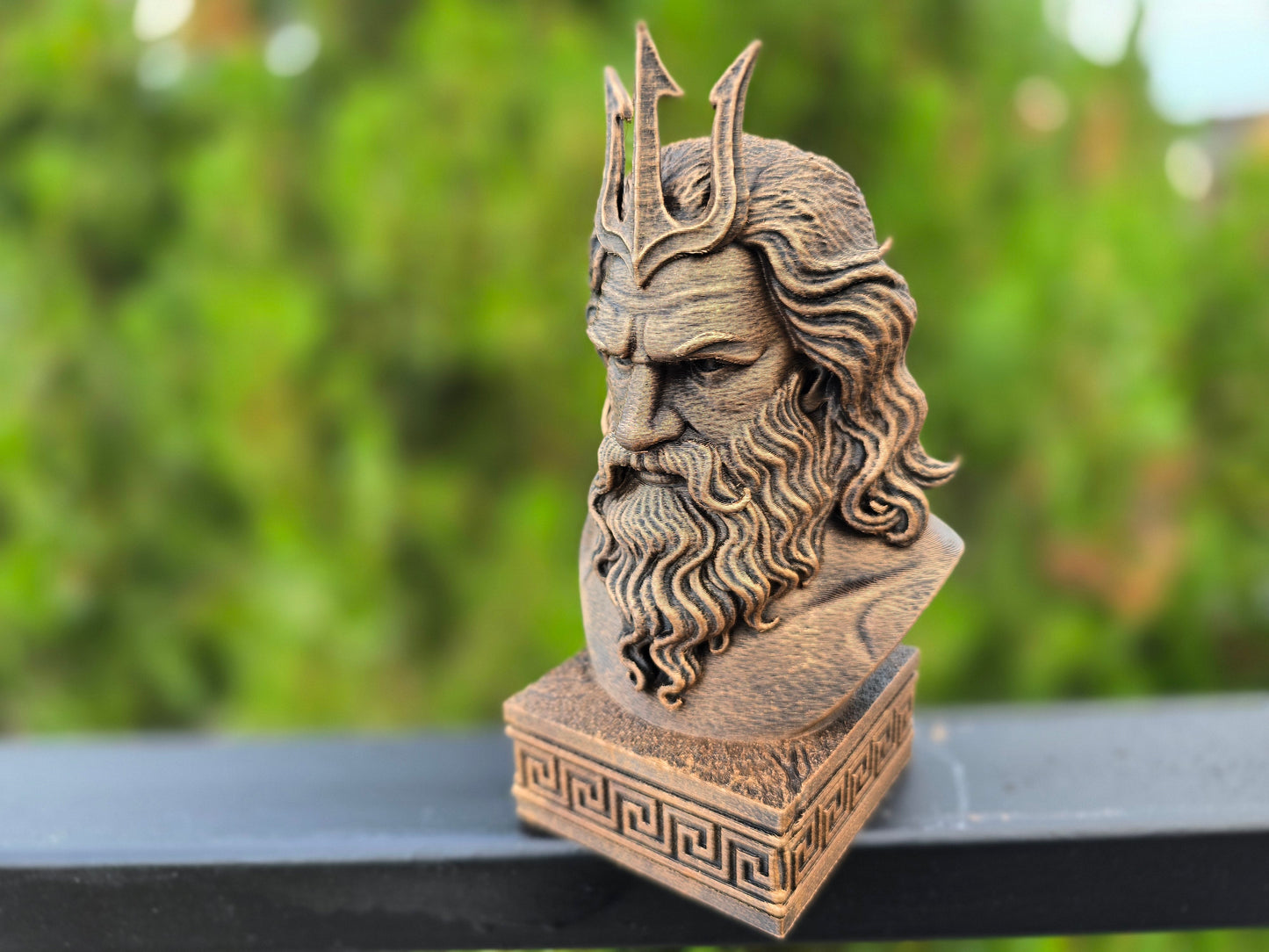 Poseidon Bust Sculpture – Greek Mythology Series - Shopthatapp.ca