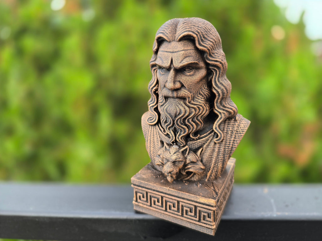 Hades Bust Greek Mythology Series - Exquisite Collectible Sculpture