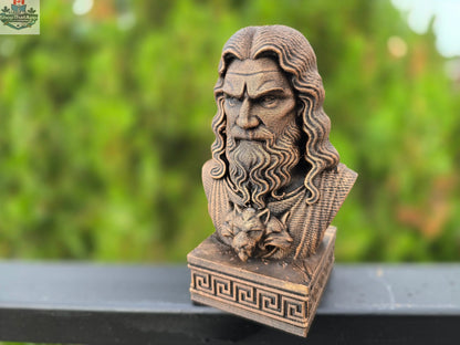 Hades Bust Greek Mythology Series - Exquisite Collectible Sculpture - Shopthatapp.ca
