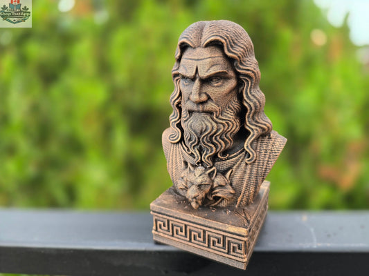 Hades Bust Greek Mythology Series - Exquisite Collectible Sculpture - Shopthatapp.ca