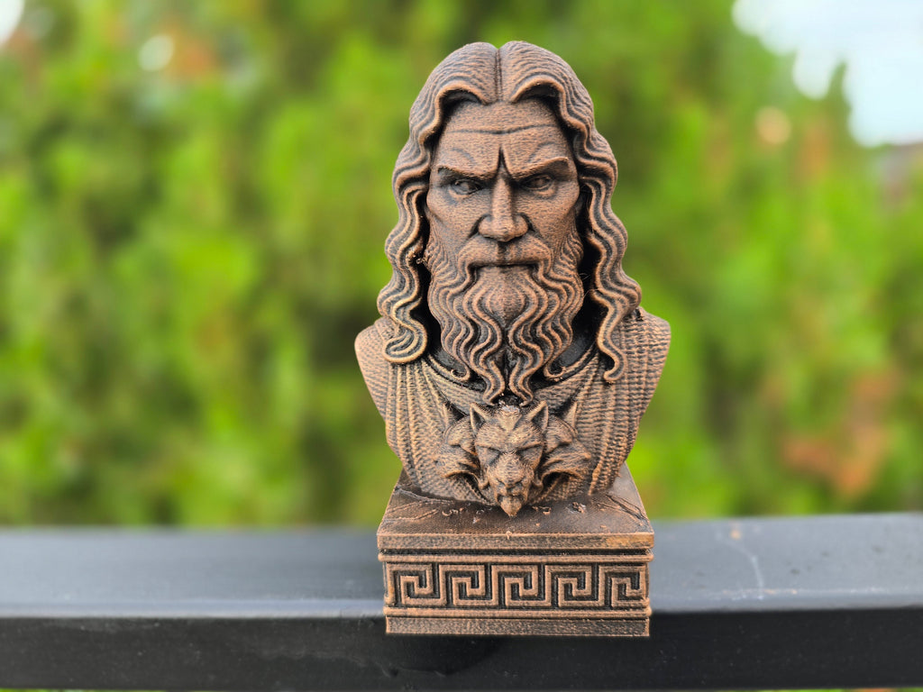Hades Bust Greek Mythology Series - Exquisite Collectible Sculpture
