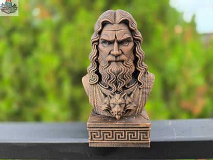 Hades Bust Greek Mythology Series - Exquisite Collectible Sculpture - Shopthatapp.ca
