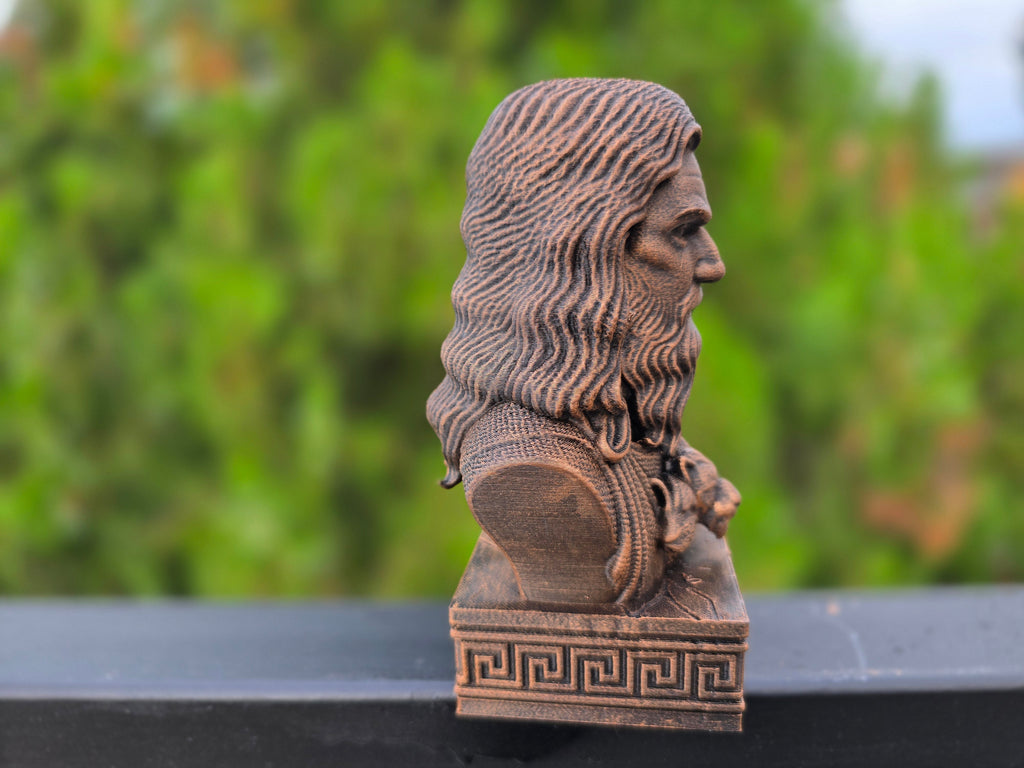 Hades Bust Greek Mythology Series - Exquisite Collectible Sculpture