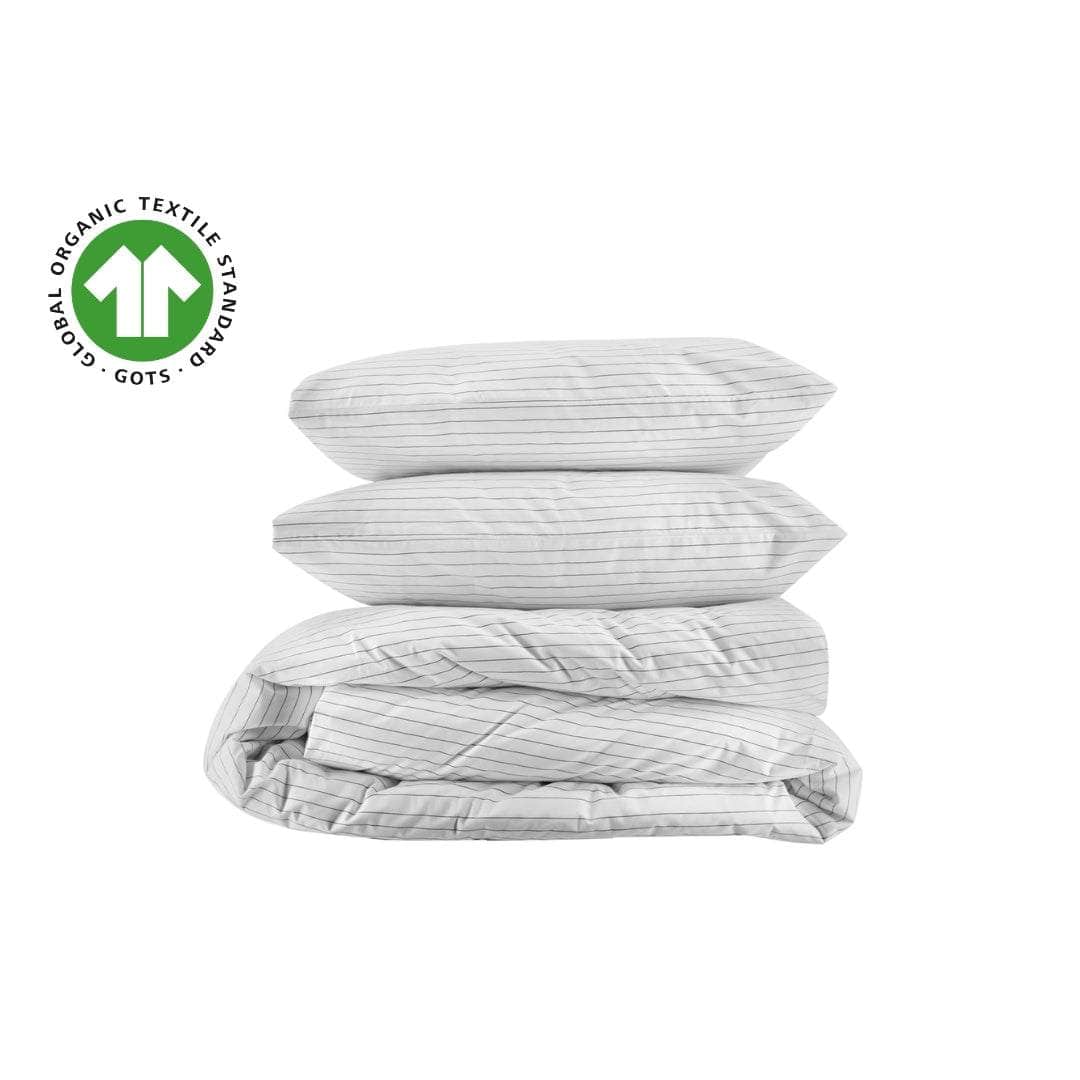 Essential Organic Percale Duvet Cover Set & Pillowcase Collection - Shopthatapp.ca