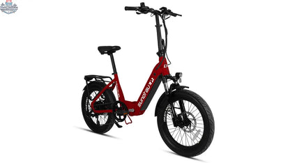 E-Vélo EUNORAU QUEBEC META20 1.0 electric bicycle with sleek frame and handlebars, ready for gaming-style urban riding.