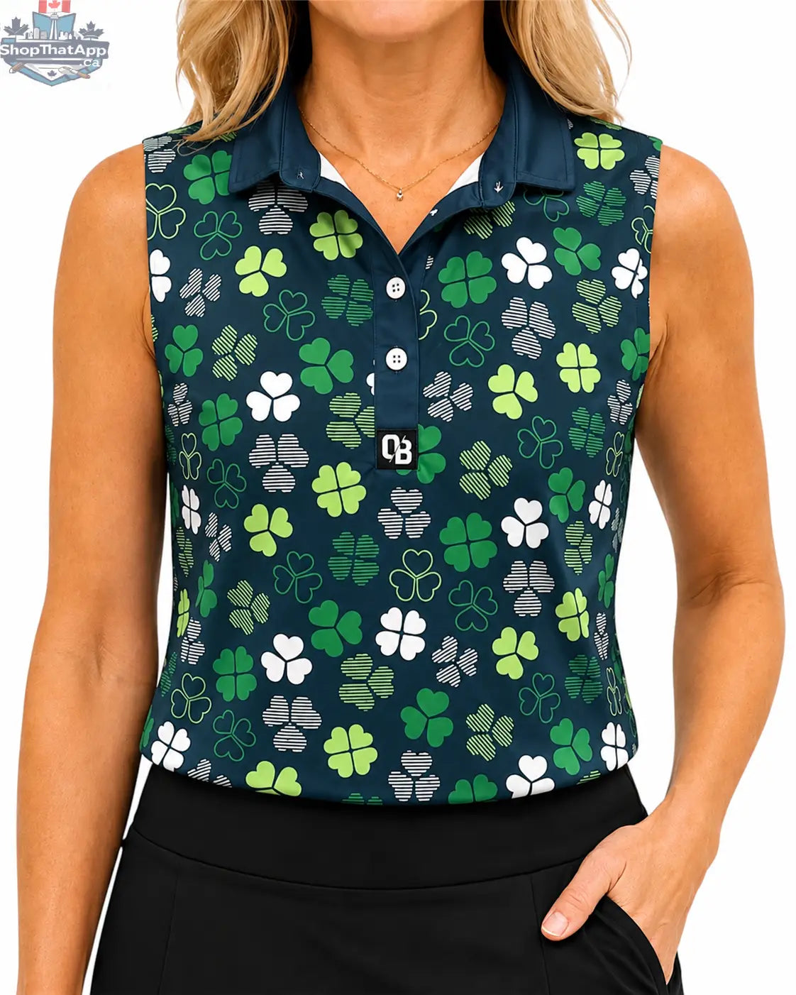 Lucky Clover - Sleeveless - Shopthatapp.ca