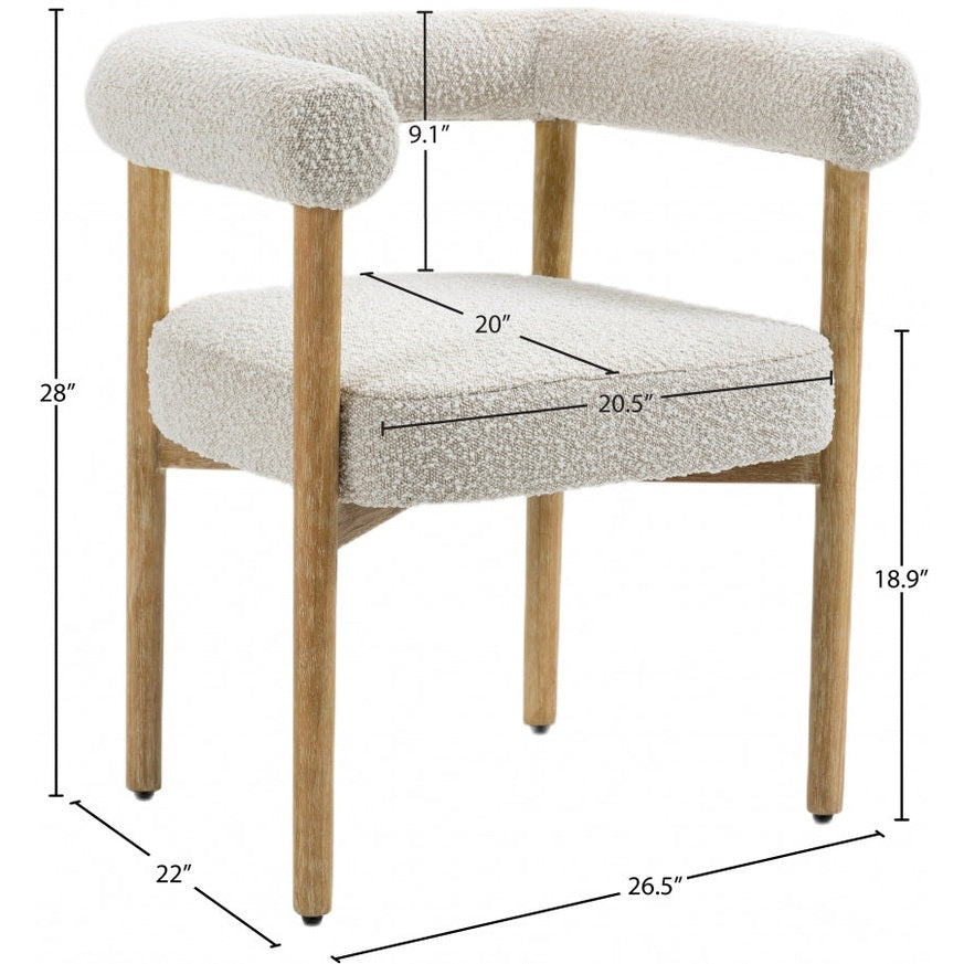 Oslo Dining Chair Cream - Www.Shopthatapp.ca