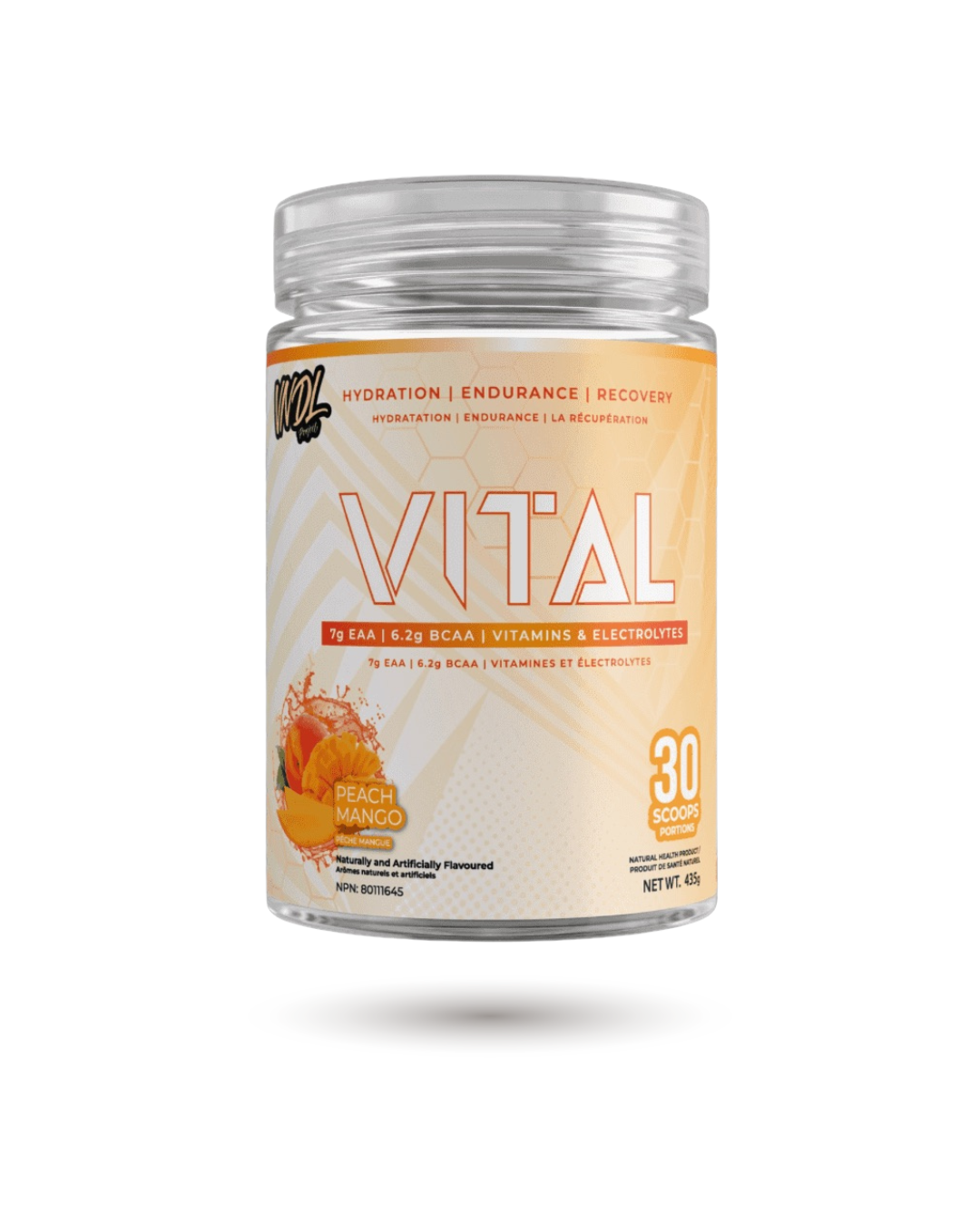 VNDL Project Vital - Endurance, Recovery & Hydration - Www.Shopthatapp.ca