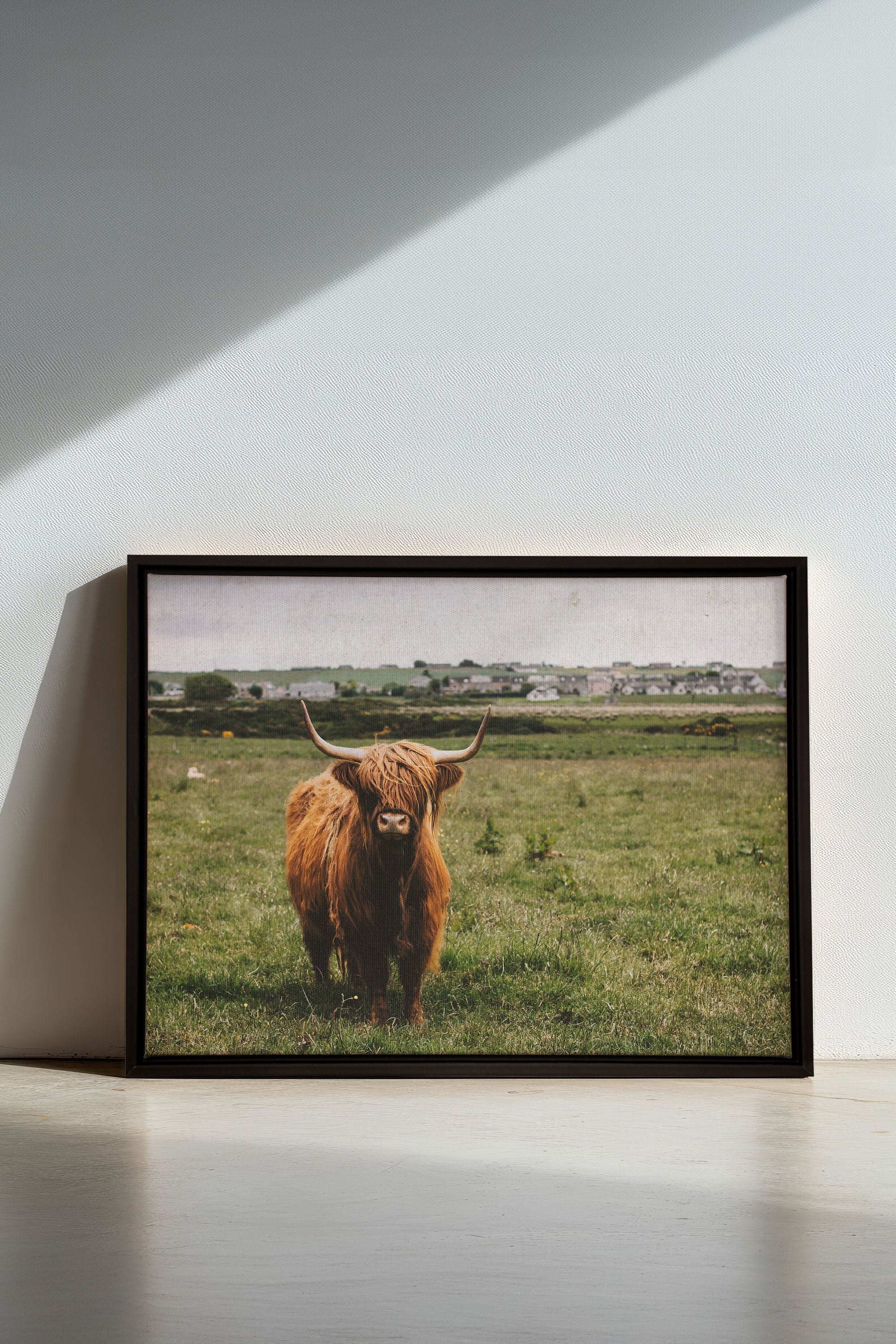 RUSTIC LEGEND - Oeuvre sur toile rustique étirée