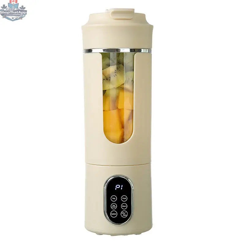 Portable Rechargeable Juice Blender Compact Handheld Electric Smoothie Maker For Travel Office Home - Shopthatapp.ca