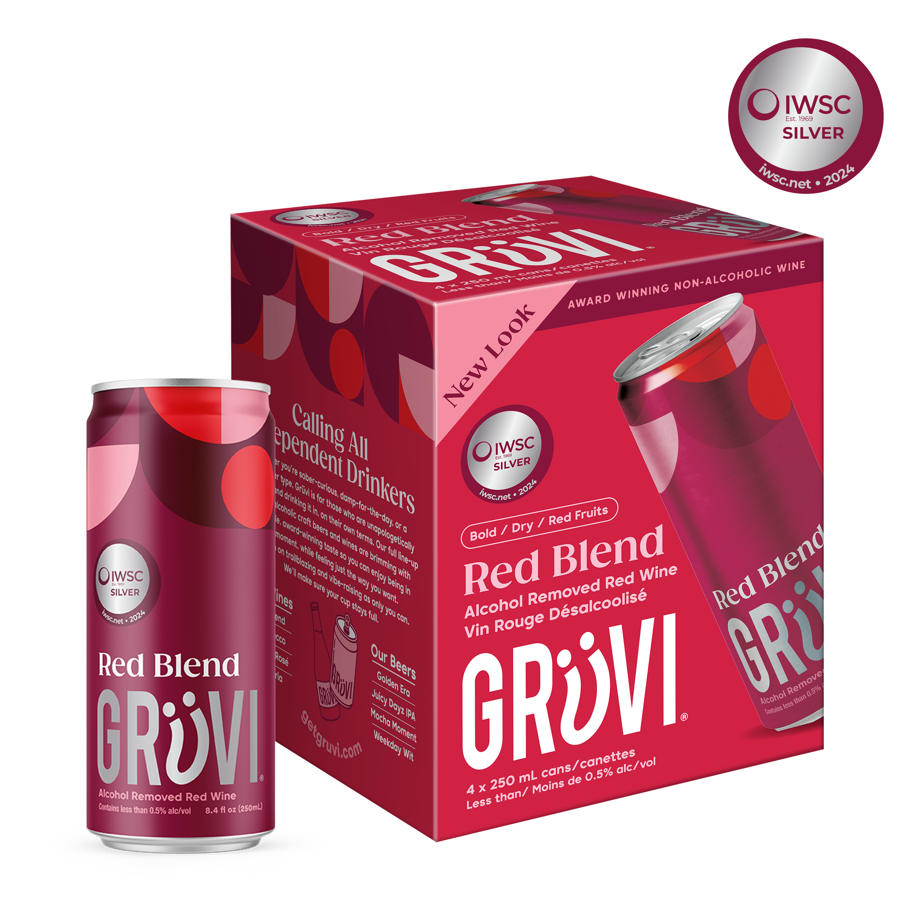 Grüvi Red Blend Wine - Bold Flavor Crafted for Every Occasion