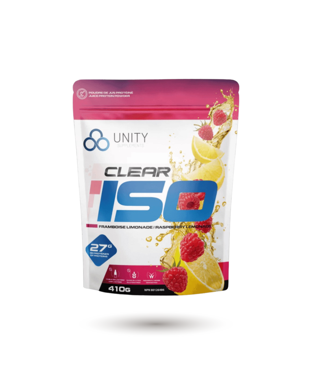 Unity Supplements Clear Isolate Protein Powder - Www.Shopthatapp.ca