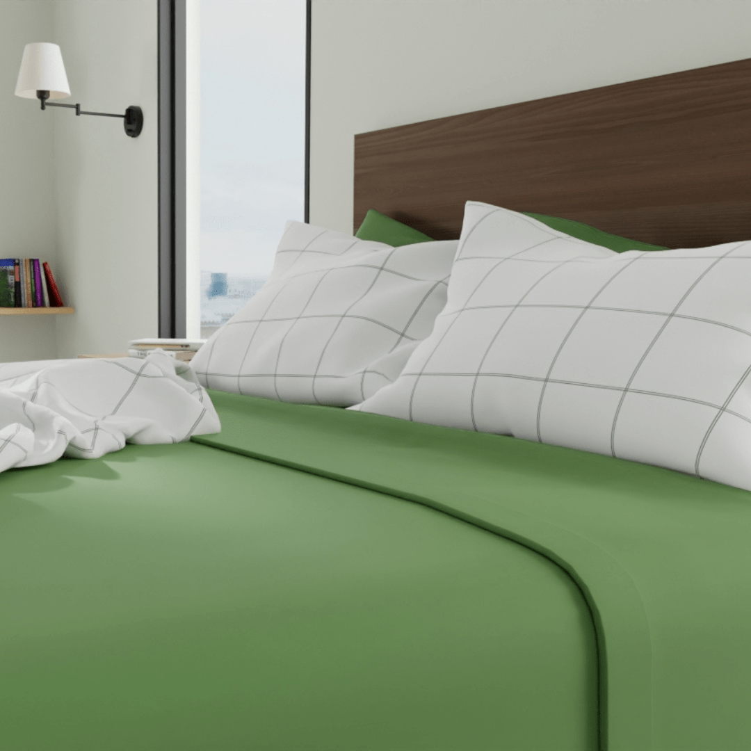 Essential Organic Percale Collection Duvet Cover & Pillowcase Set - Www.Shopthatapp.ca