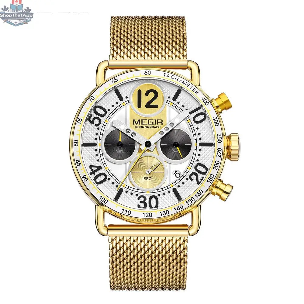 Mens Quartz Watch Fashionable Business Mens Quartz Watch - Shopthatapp.ca