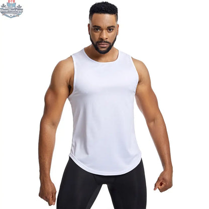 Men's Quick-Drying Sports Vest Fitness Apparel - Shopthatapp.ca