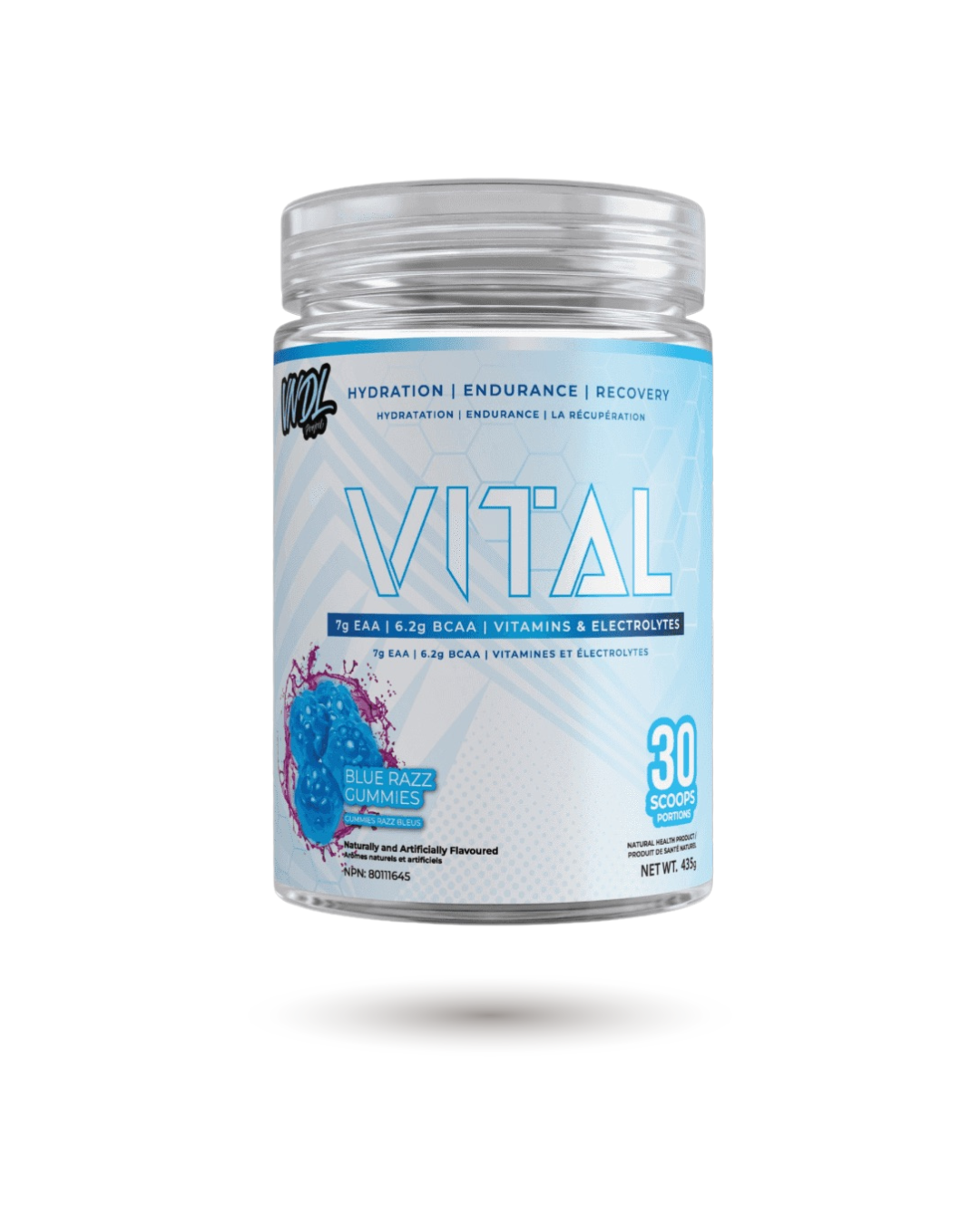 VNDL Project Vital - Endurance, Recovery & Hydration - Www.Shopthatapp.ca