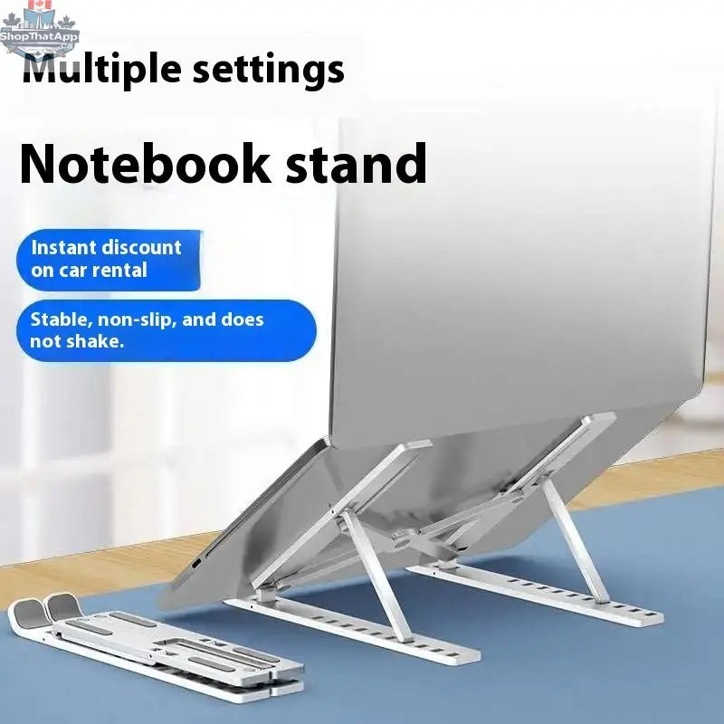 Simple Riser With Cooling Function Laptop Stand - Shopthatapp.ca