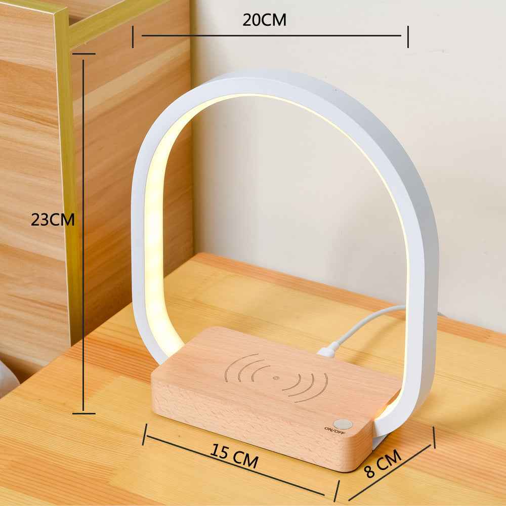 Multifunctional Modern Table Lamp with Wireless Charging