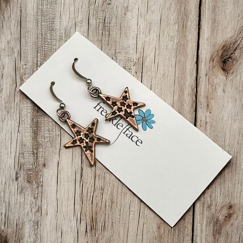 Star Full of Stars Earrings - Unique Star Earrings for Everyday Style