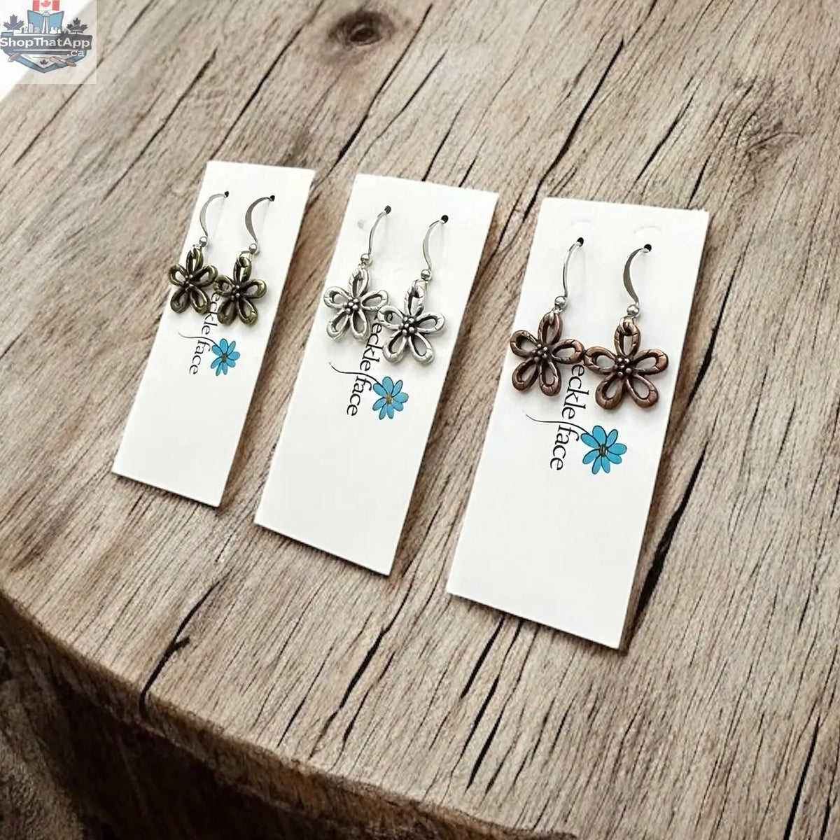 Flower Blossom Earrings - Shopthatapp.ca