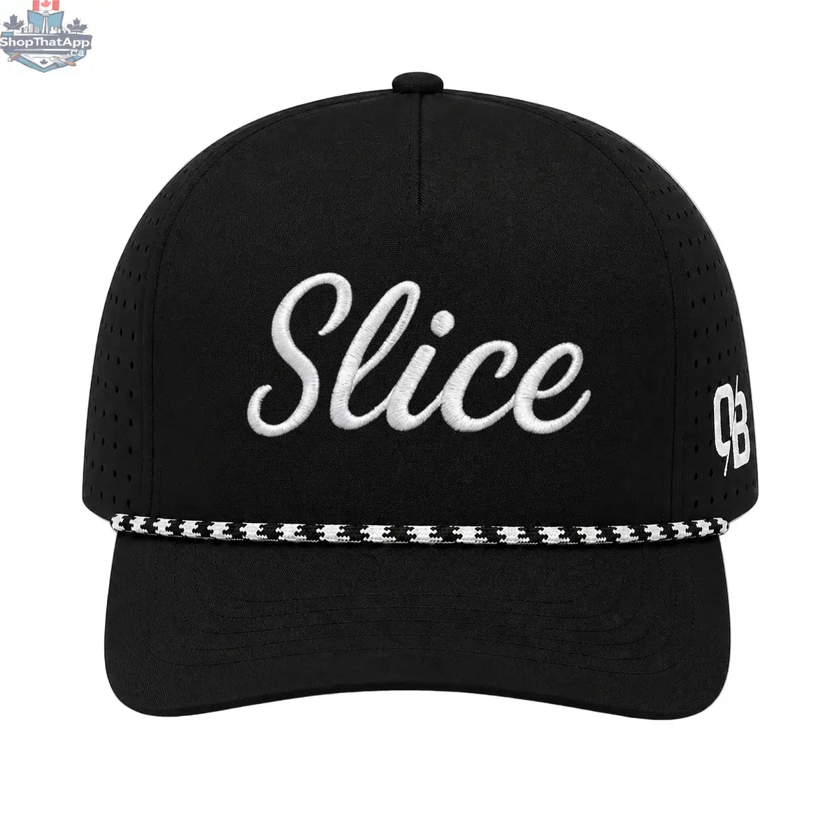 Slice - Snapback (Black) - Shopthatapp.ca