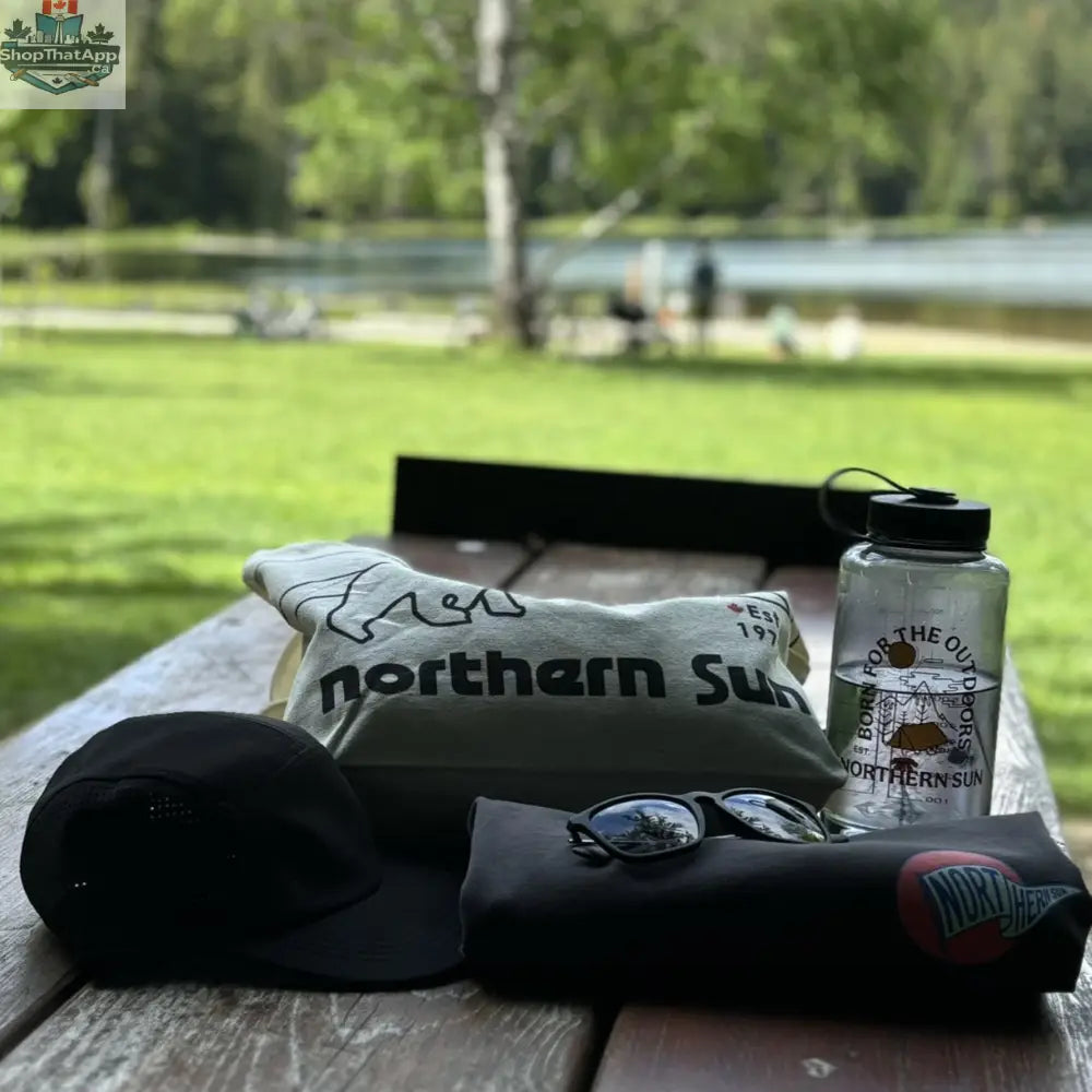 Northern Sun Baffin Bottle stainless steel water bottle with durable, stylish design and leak-proof lid, ideal for hydration on the go.
