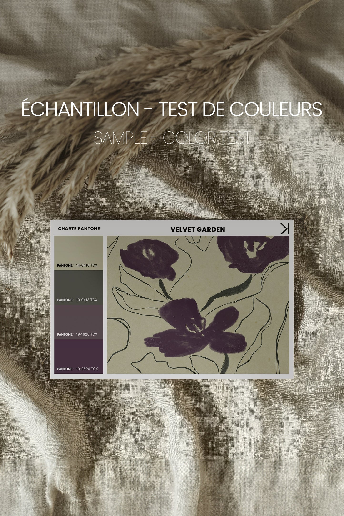 VELVET GARDEN Artwork – Oeuvre sur toile étirée - Shopthatapp.ca