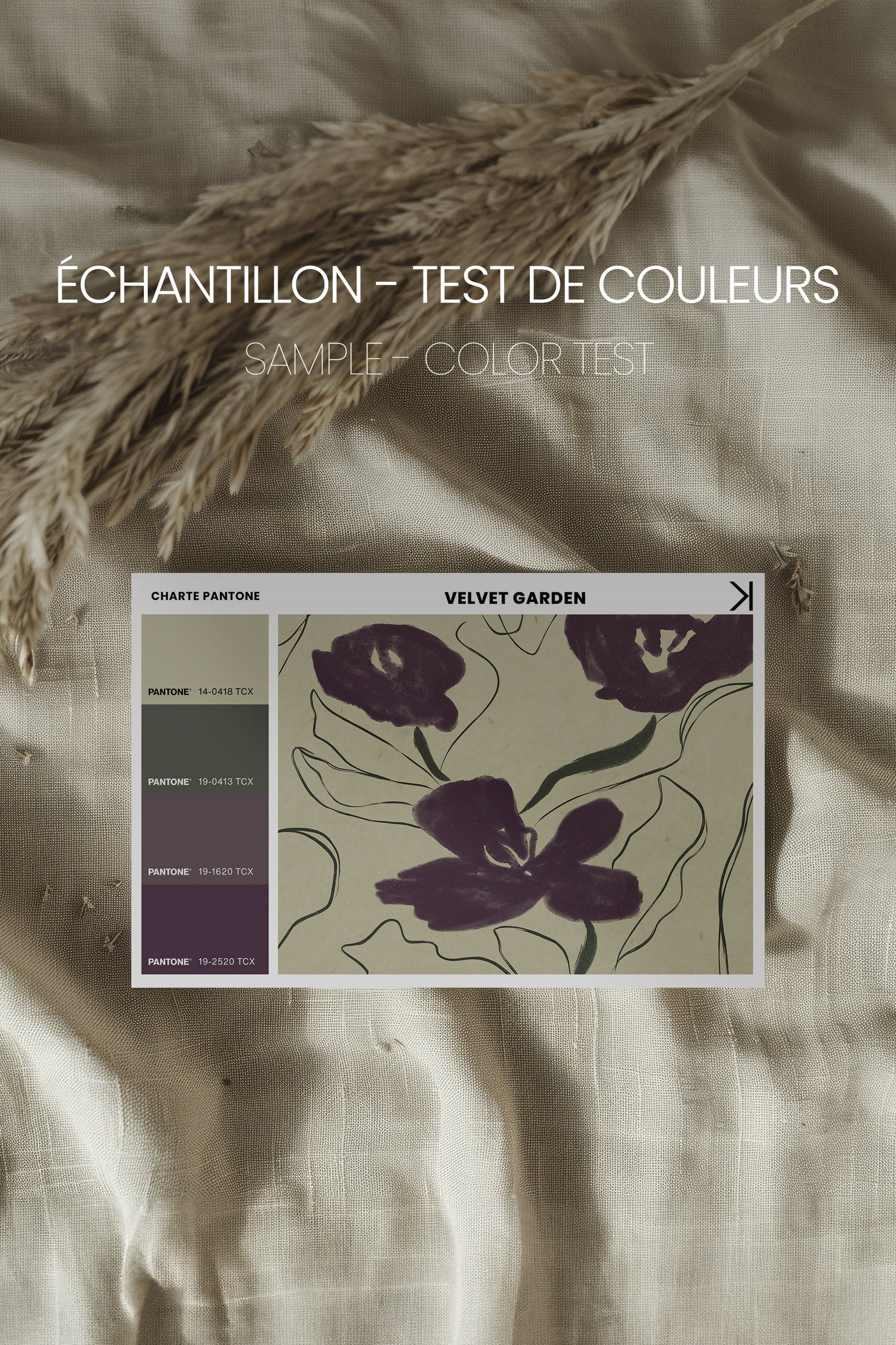 VELVET GARDEN Artwork – Oeuvre sur toile étirée - Shopthatapp.ca