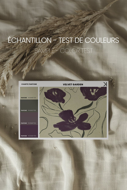 VELVET GARDEN Artwork – Oeuvre sur toile étirée - Shopthatapp.ca