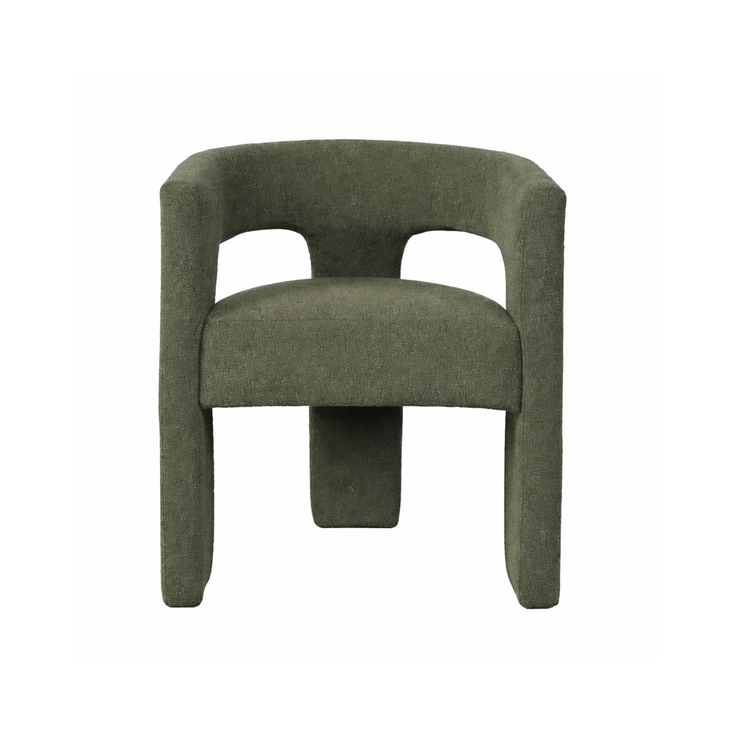 Sven Upholstered Dining Chair in Bouclé Fabric - Www.Shopthatapp.ca