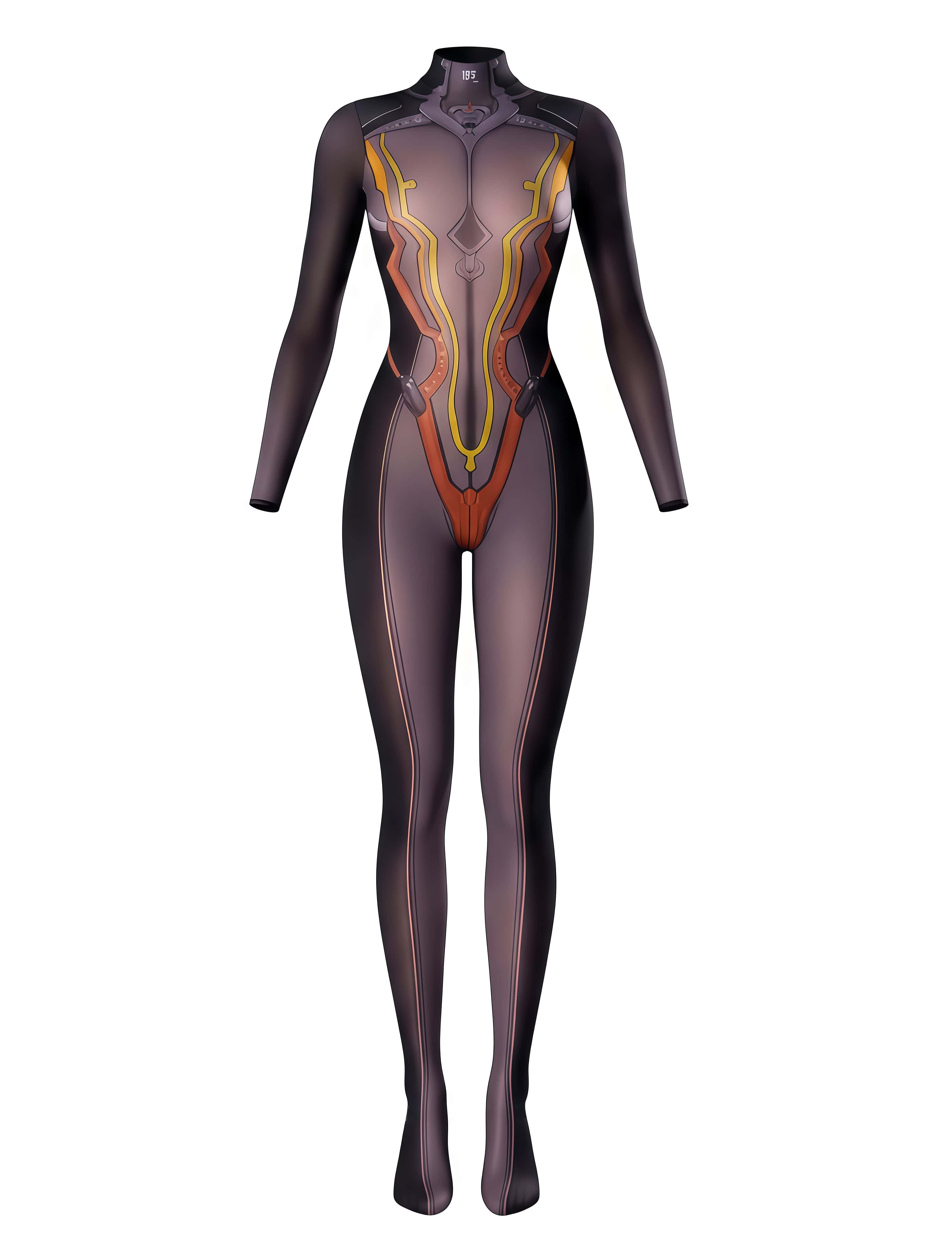Anime Superhero Eve 10D Sheer Bodystocking - Ultra-Thin Cosplay Lingerie - Shopthatapp.ca