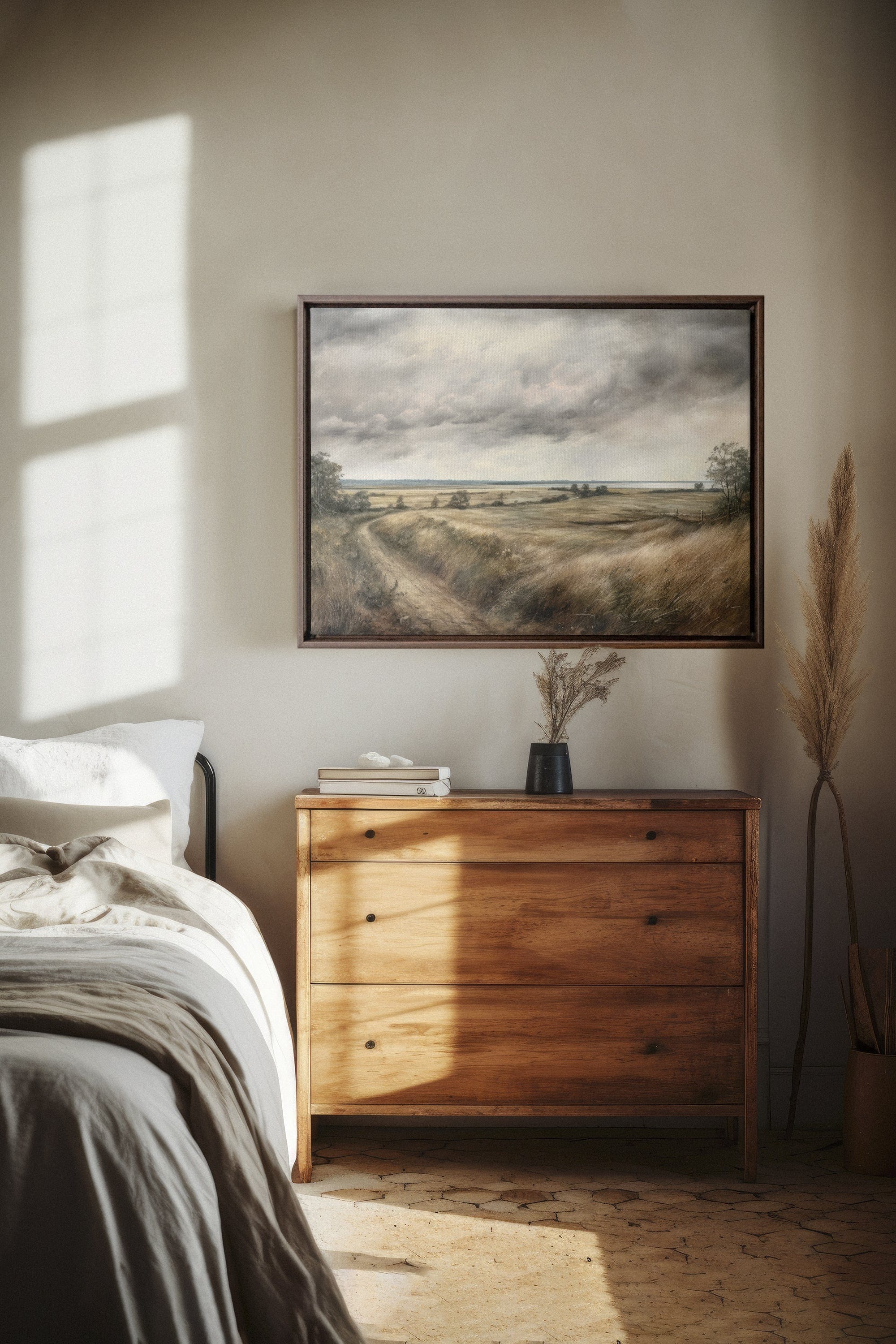 MOODY BREEZES Artwork - Oeuvre sur toile étiré