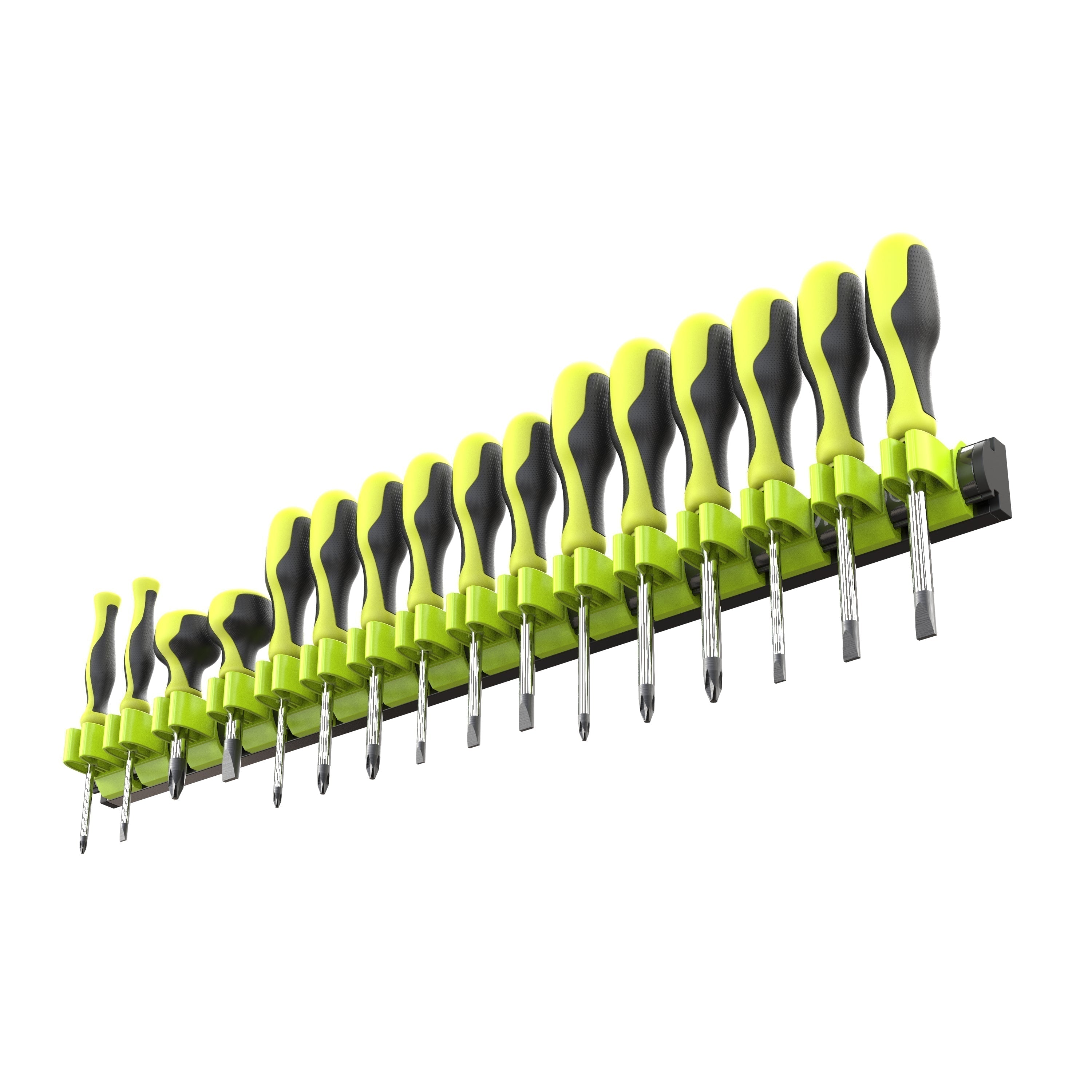 Magnetic Screwdriver Organizer - Efficient Magnetic Screwdriver Holder for Easy Tool Access - Shopthatapp.ca