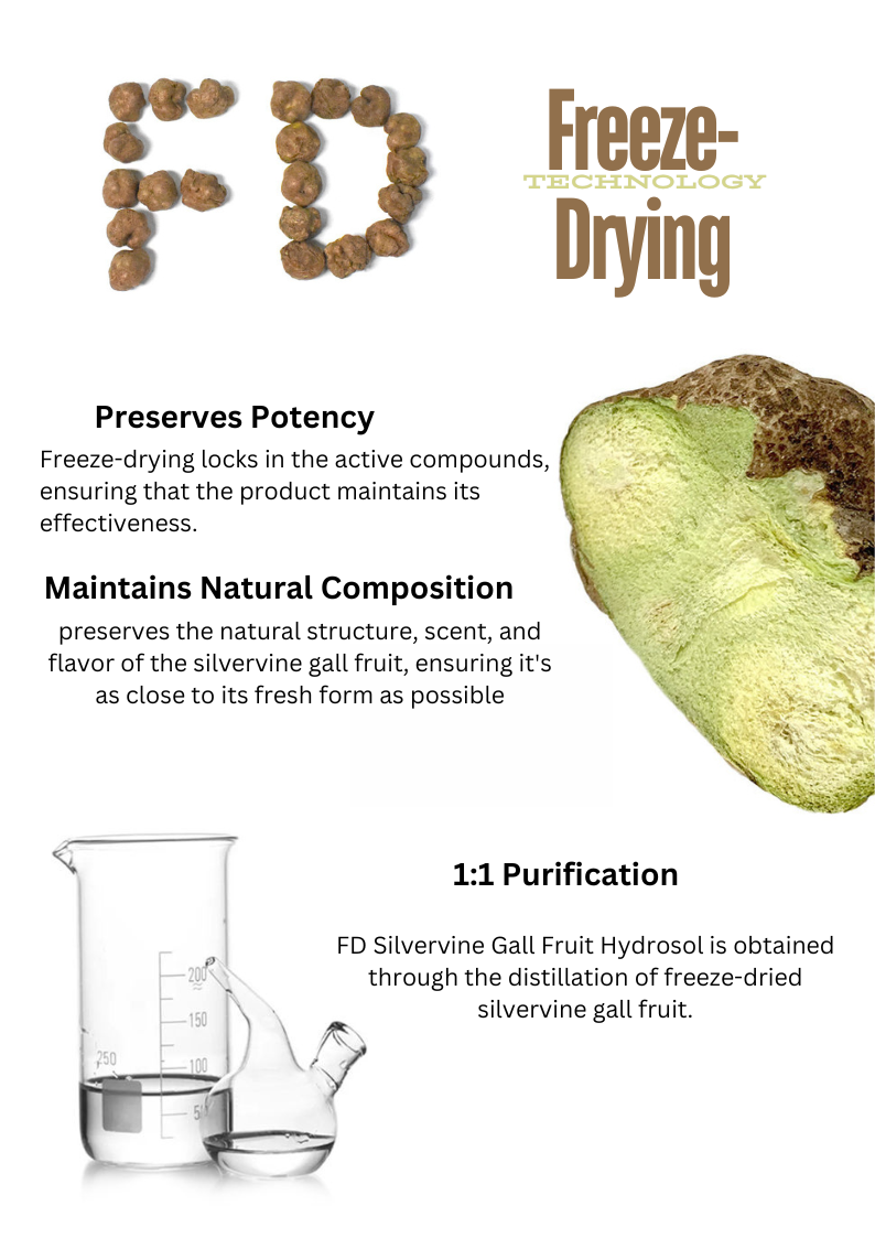 Freeze-Dried Silvervine Gall Fruit Hydrosol, 35 ML - Shopthatapp.ca