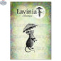 Ecstasy Crafts Lavinia Thistlewhisk Stamp featuring detailed thistle design for crafting projects.