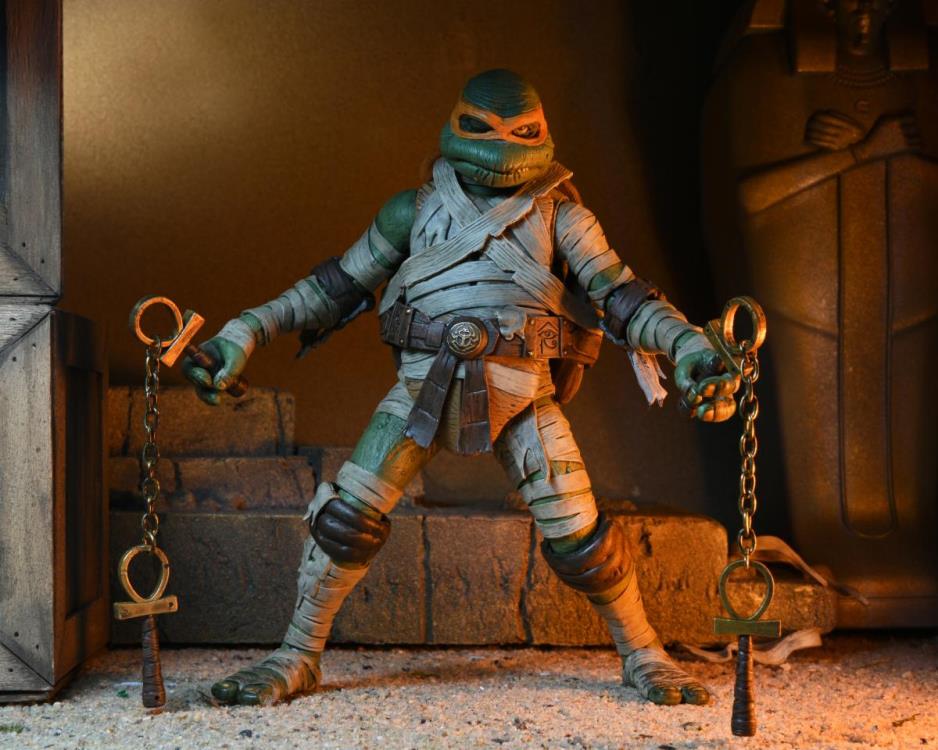 Universal Monsters x Teenage Mutant Ninja Turtles Ultimate Michelangelo as The Mummy - Www.Shopthatapp.ca