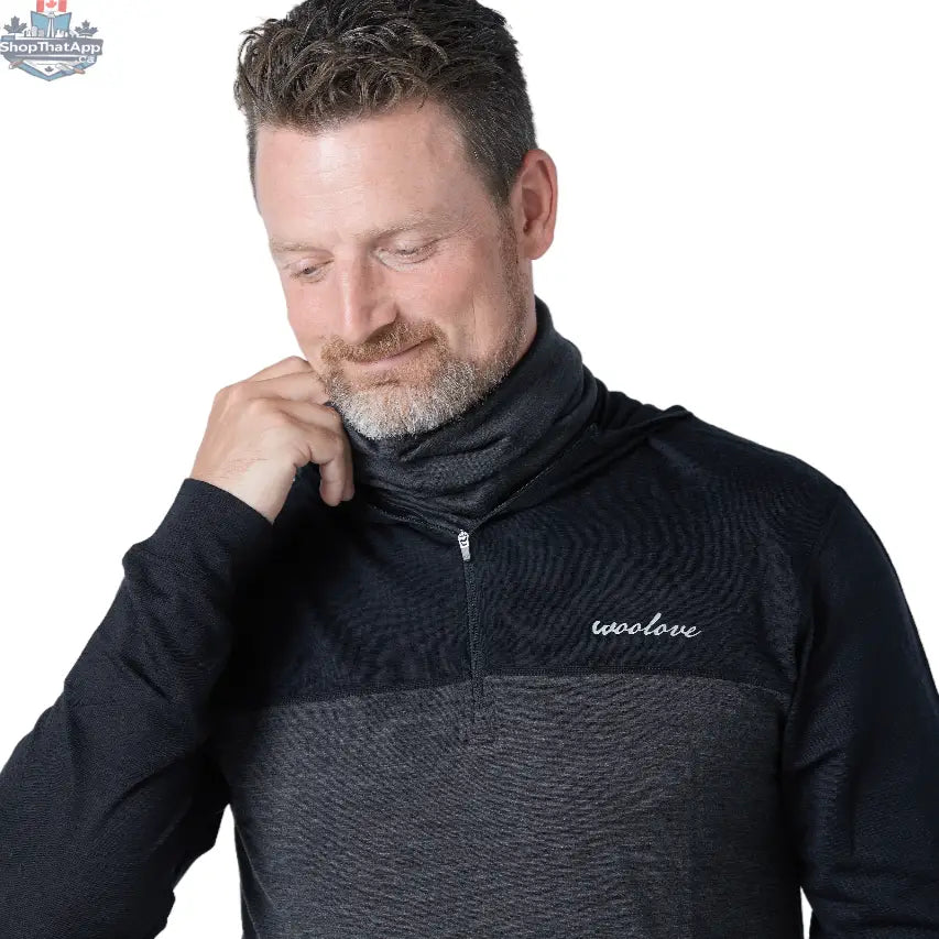 Merino Wool Neck Gaiter — Reversible, Unisex - Shopthatapp.ca