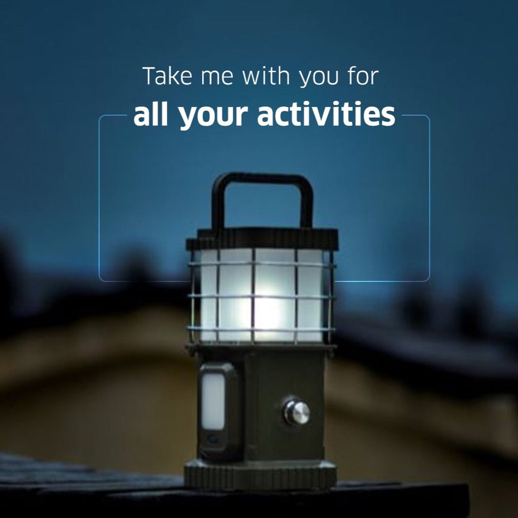 TRU De-LIGHT BUDDY Dimmable LED Lamp / Power Bank / Bluetooth Speaker / Independent side lamps - Music / Decoration - All-In-One - Www.Shopthatapp.ca