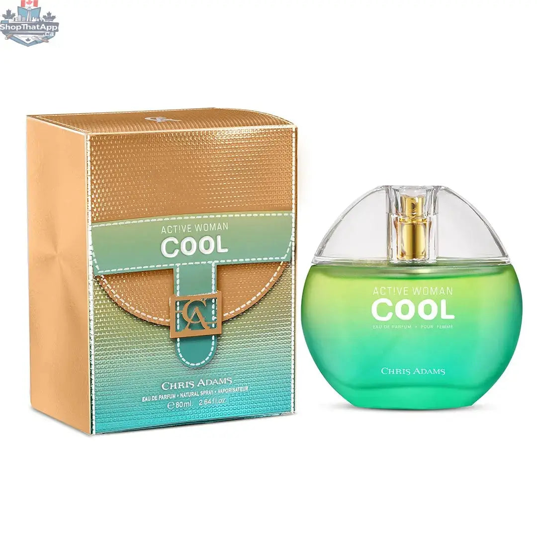 Chris Adams Active Woman Cool 80mL - Shopthatapp.ca