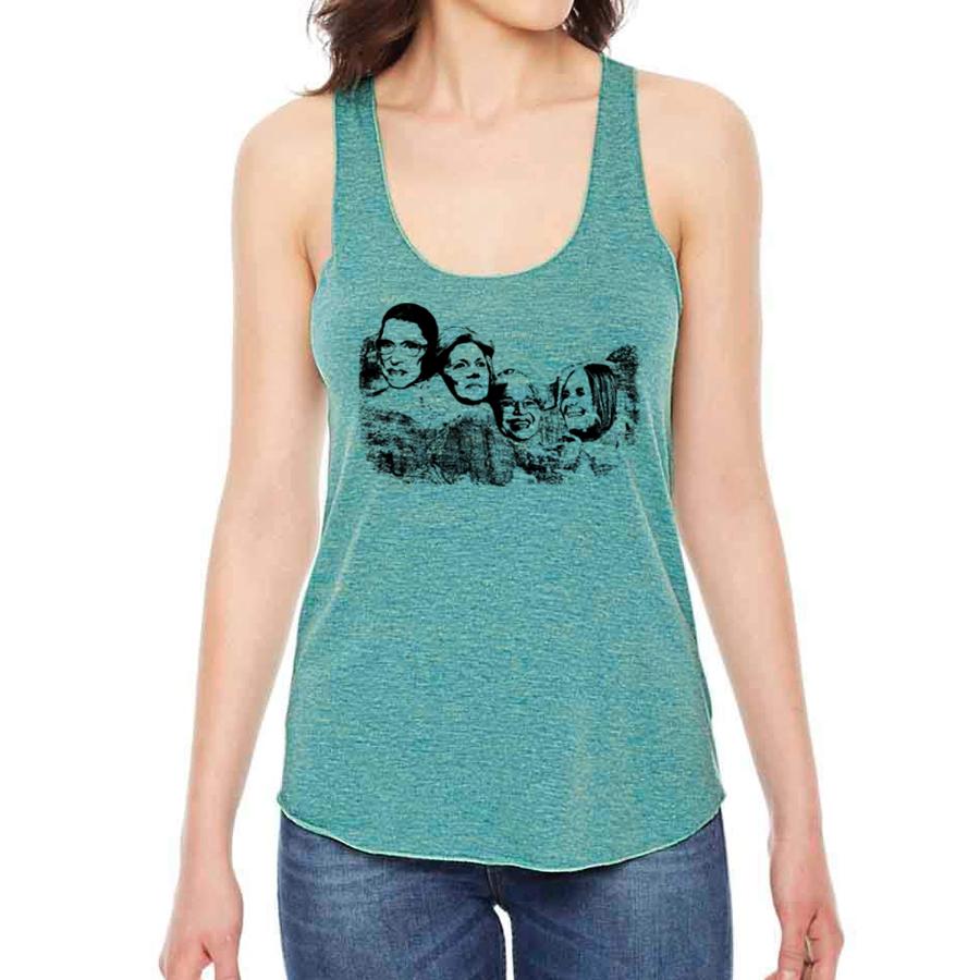 Mt. Nasty Tank Top — Feminist Icons Women's Graphic Tank